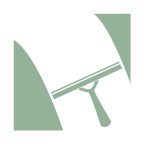 icon representing a window cleaning squeegee
